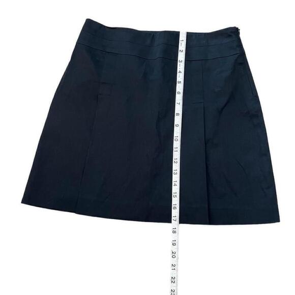 BANANA REPUBLIC Black High Waist Stretch Short Mini Skirt 2 - Picture 5 of 8